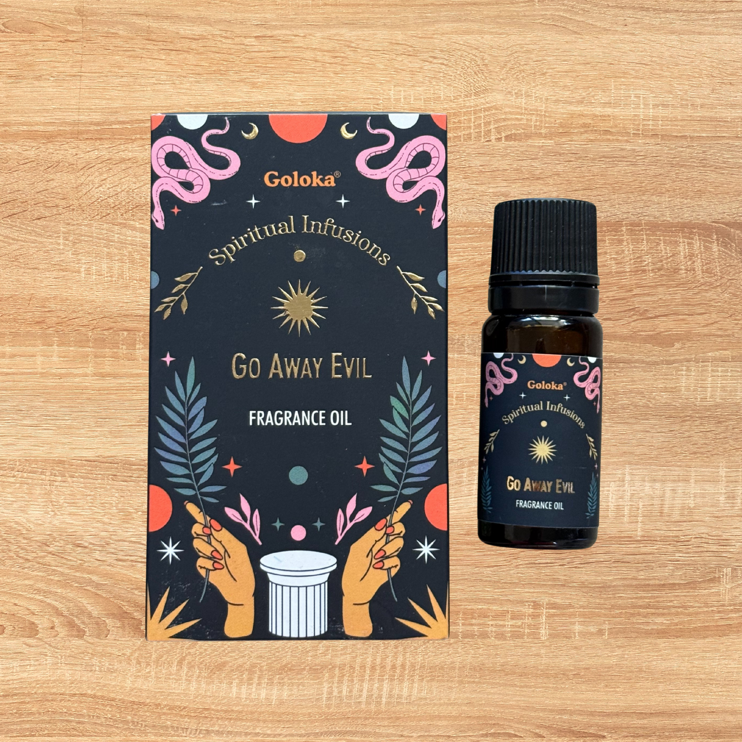 Go Away Evil Intention Oil