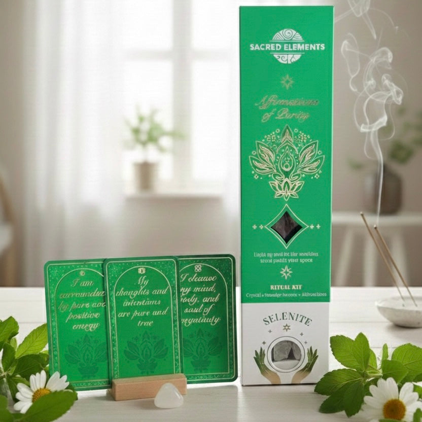 Affirmations of Purity Incense Ritual Kit