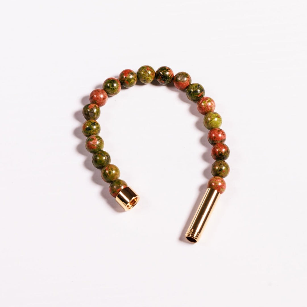 Unakite Bracelet Write Your Intention