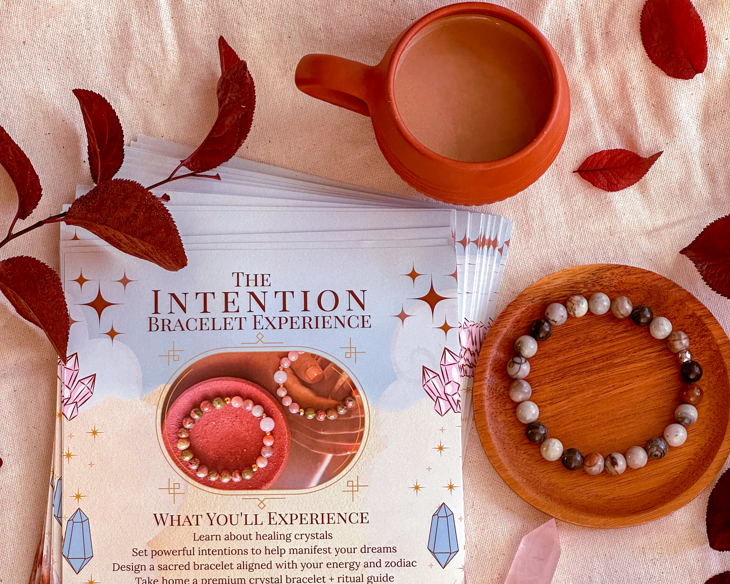 Crystal Intention Bracelet Workshop – Garden Cottage, Pennant Hills (Jun 14)