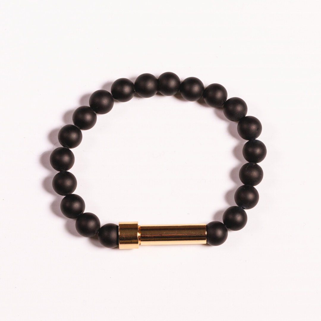 Black Onyx Bracelet Write Your Intention