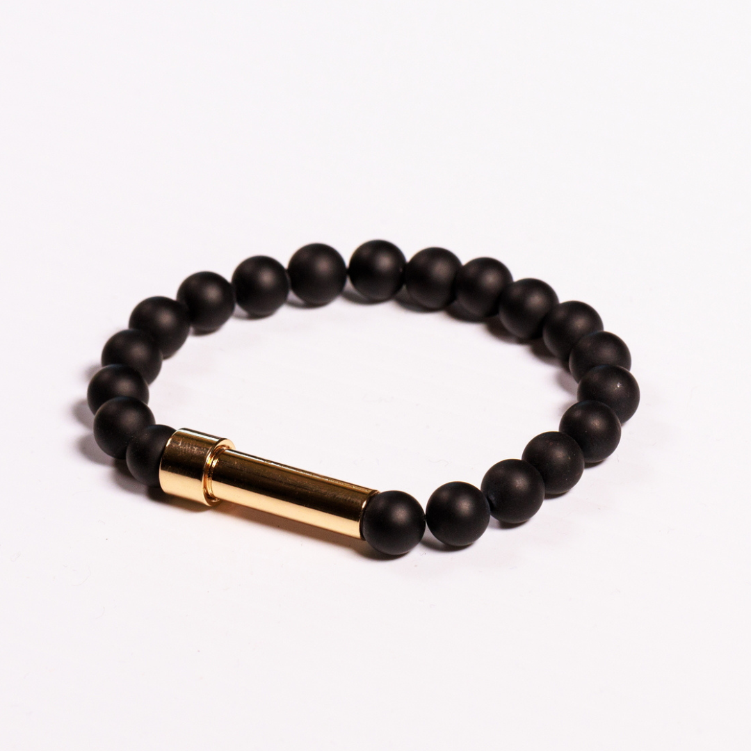 Black Onyx Bracelet Write Your Intention