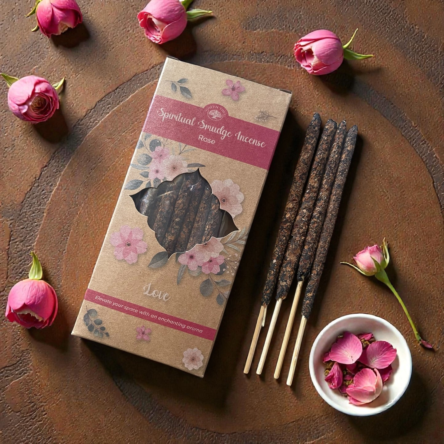 Rose Spiritual Smudge Incense