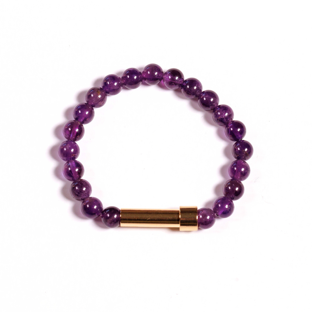 Amethyst Bracelet Write Your Intention