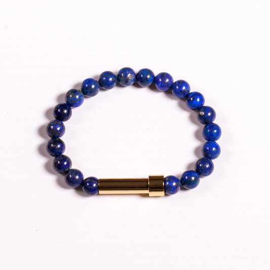 Lapis Lazuli  Bracelet   Write Your Intention