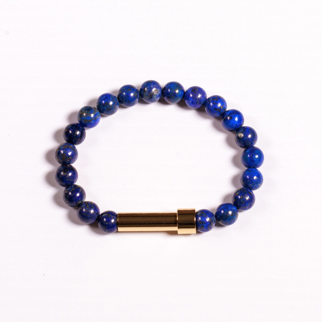 Lapis Lazuli  Bracelet   Write Your Intention