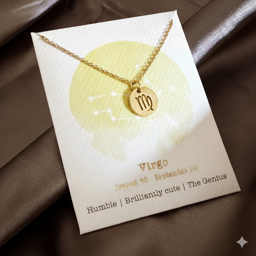 Star Sign Pendant - Virgo