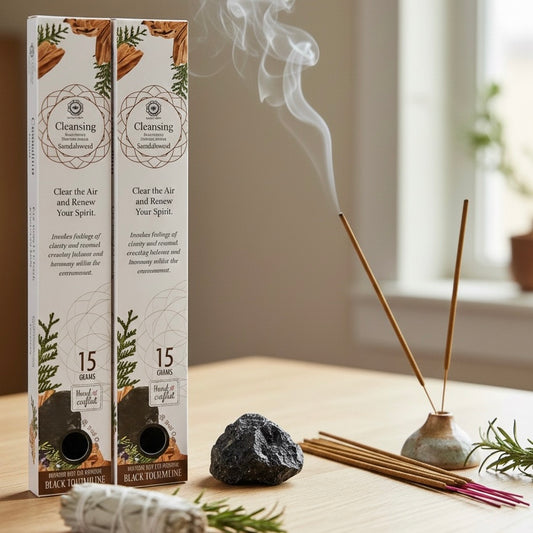 Sandalwood Cleansing Gemstone Incense
