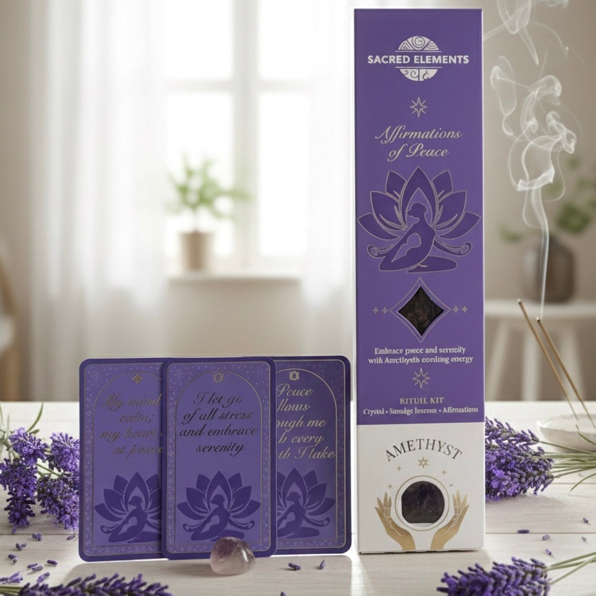 Affirmations of Peace Incense Ritual Kit