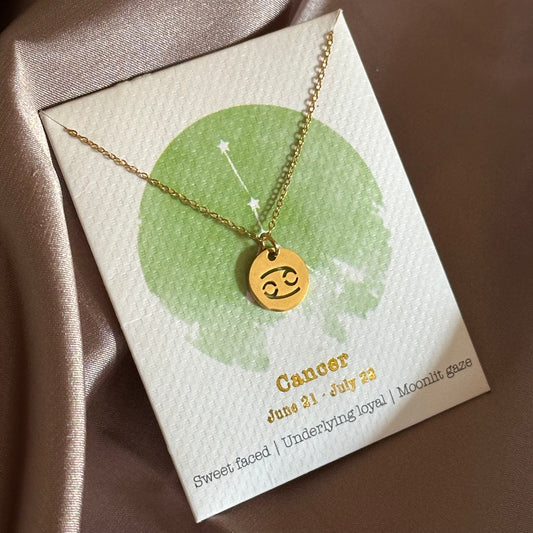 Star Sign Pendant - Cancer