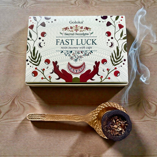 Fast luck Resin Incense Cups