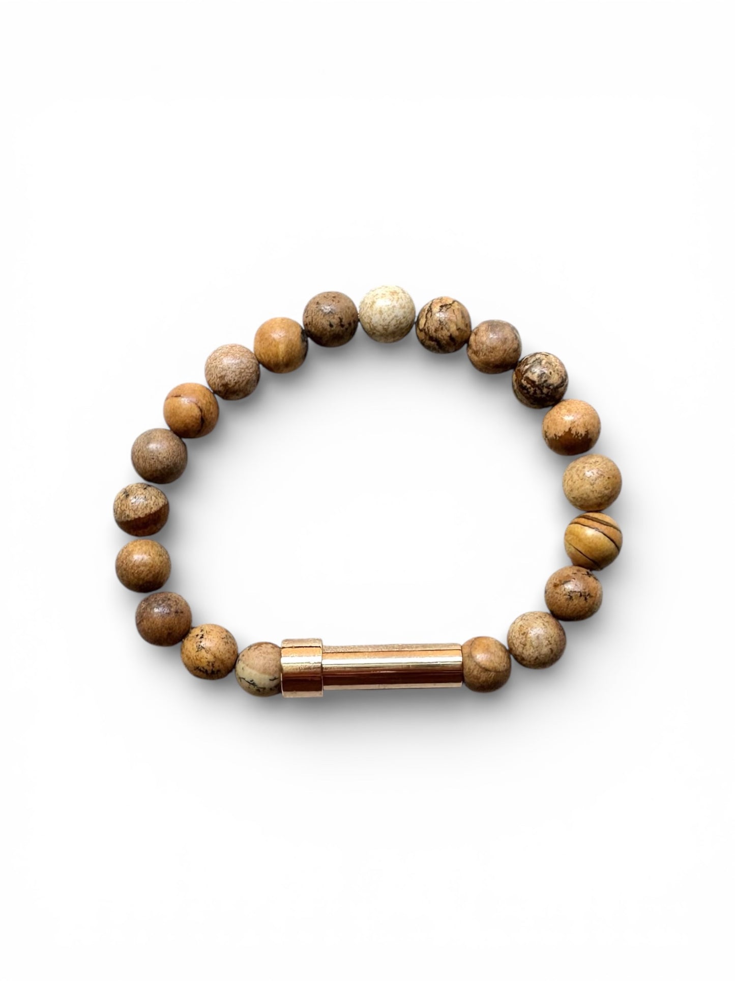 Picture Jasper Bracelet Write Your Intention